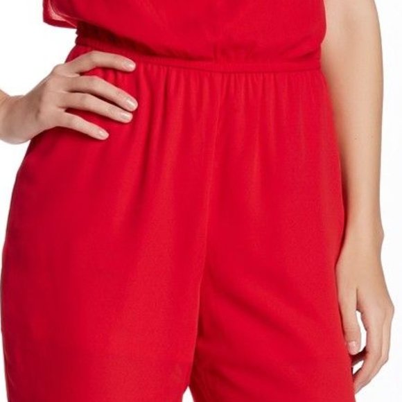 IRIS LOS ANGELES ROMPER color red - Picture 4 of 14